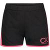 Calvin Klein Girls' Performance Running Shorts, Quick-Drying Mesh, Elastic Waistband & Pull-On Style, Black Mix, 7 view 1