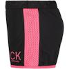 Calvin Klein Girls' Performance Running Shorts, Quick-Drying Mesh, Elastic Waistband & Pull-On Style, Black Mix, 7 view 2