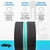 Chirp Wheel XL - Super Comfort Back Massage Roller - Wider Back Stretcher & Cracking Device, Plush Cushion, Enhanced Stability, Spinal Protection, Point Pressure | High Density Foam, Up to 500 lbs view 3