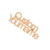 Personalized Nameplated with Heart Brooch Custom Two Name Stainless Steel Brooch for Women Jewelry 3 Plating Color (rose gold) view 1