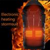 XUNRYAN Heated Vest Jackets Kids Teens Girls Boys Unisex Sleeveless Jacket Hood Winter Coat USB Rechargeable No Battery view 3