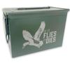 Olive Drab Green M2A1/A2 50 Cal Ammo Can  If It Flies It Dies Laser Engraved Metal Ammo Storage Box  Durable, Waterproof Storage Box for Tools - Versatile Ammunition Box for Outdoor Enthusiasts view 1