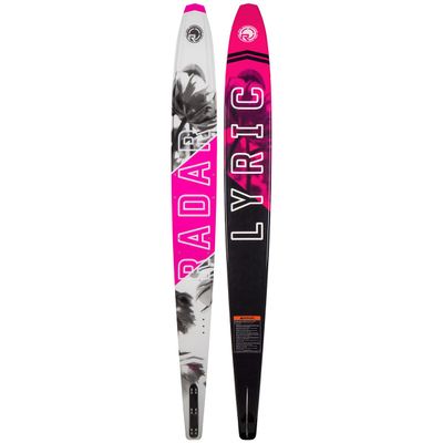 Radar Water Ski 67" - Women's Lyric - White / Rhodamine