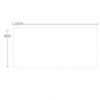 Workout Mat For Home Fitness Mats For Exercise Sports Fitness Exercise Mat Thickened And Widened Comfortable And Soft Material /949 view 2