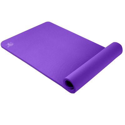 Yoga Mat Workout Mat For Home Extra Thick Exercise Mat For Yoga Pilates And Personal Fitness Ridged Rubber Surface For Non-Slip Grip Multiple Colors /968