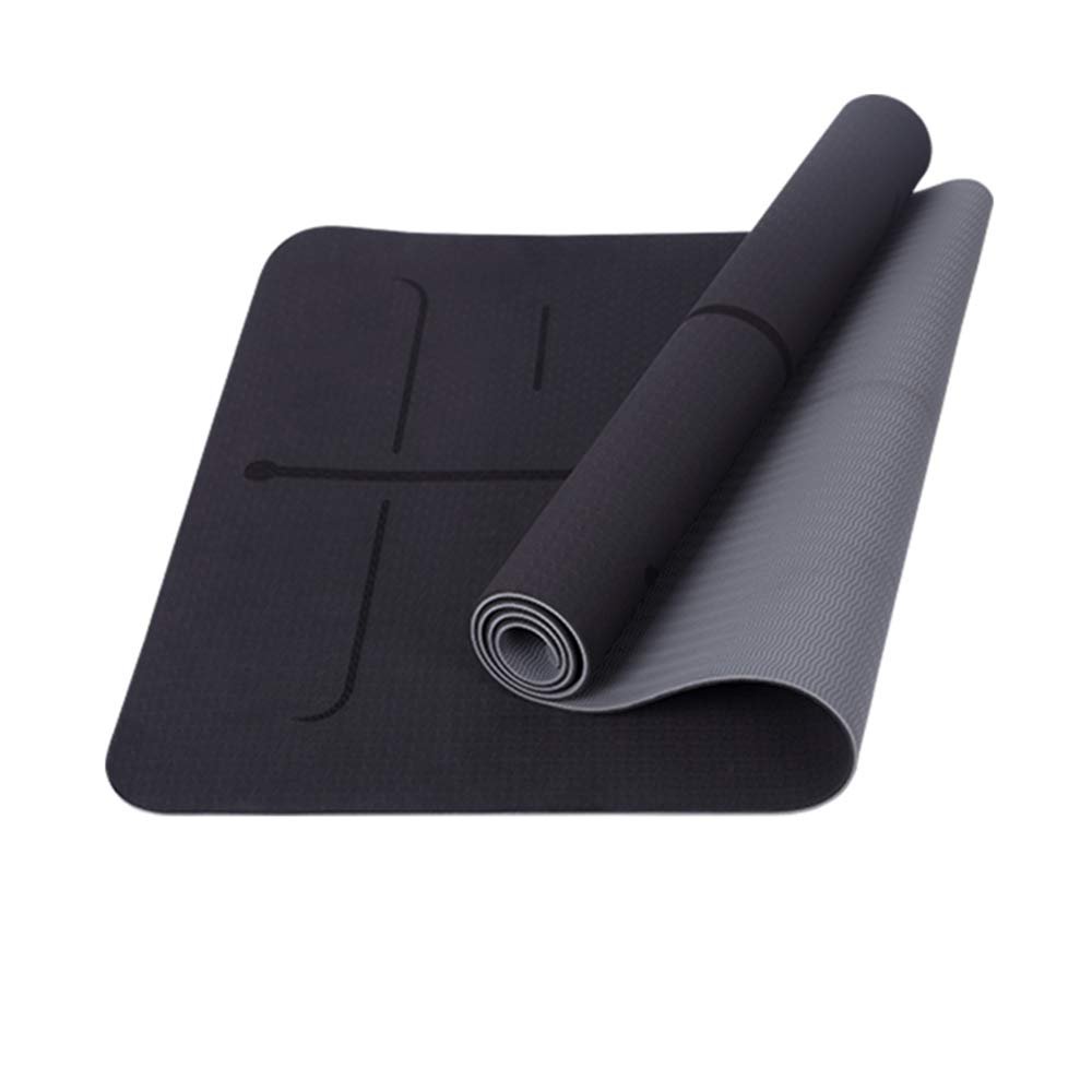 Yoga Mat Eco Friendly Workout Mat For Home Large Yoga Mat TPE Non Slip Yoga Mats For Yoga Pilates Fitness Best Gift For Lover /986