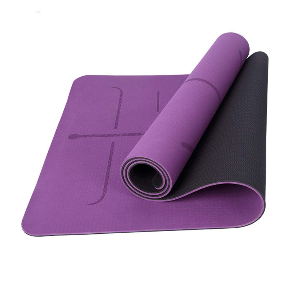 Yoga Mat Eco Friendly Workout Mat For Home Large Yoga Mat TPE Non Slip Yoga Mats For Yoga Pilates Fitness Best Gift For Lover /984
