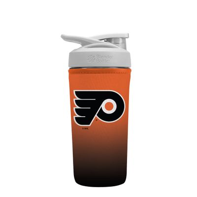 Sok It BotlSok NHL Hockey Protein Blender Shaker Bottle Sleeve Insulated Neoprene Cover (Philadelphia Flyers, Fits 28oz Blender)