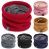 Bluelans Winter Neck Warmer Men Ski Neck Gaiter Face Scarf Women Fleece Scarf for Men Gaiter Mask Thick Windproof Scarves Khaki One Size view 4