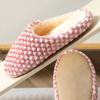 CsgrFagr 2022 New Polka Dot Mute Japanese Indoor Slippers Wooden Floor Home Non Slip Couple Men and Women Plus Size Cotton Slippers Men Slippers Size 10 Bears (E, 7.5) view 2
