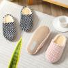 CsgrFagr 2022 New Polka Dot Mute Japanese Indoor Slippers Wooden Floor Home Non Slip Couple Men and Women Plus Size Cotton Slippers Men Slippers Size 10 Bears (E, 7.5) view 4