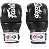 Fairtex FGV18 Muay Thai Boxing Gloves for Men, Women & Kids| MMA Gloves for Martial Arts|Made from Premium Quality Leather, Light Weight & Shock Absorbent Boxing Gloves-XLarge, Black view 1