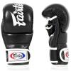 Fairtex FGV18 Muay Thai Boxing Gloves for Men, Women & Kids| MMA Gloves for Martial Arts|Made from Premium Quality Leather, Light Weight & Shock Absorbent Boxing Gloves-XLarge, Black view 3