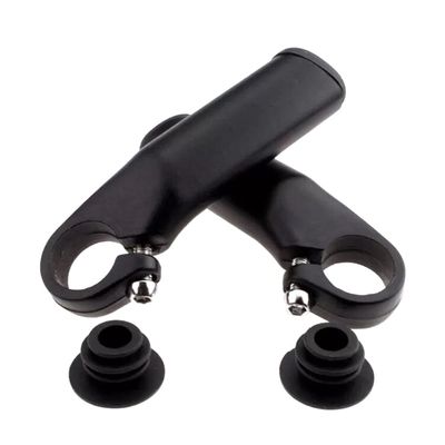 1 Pair Aluminum Alloy Bicycle Vice Handle Horns Bike Grips AccessoriesHorn Handle Set for Mountain Bike,Road Bike