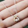 Wishbone Dancing Necklace Luxury Box For Navy Wife From Husband From Wife view 2
