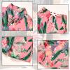 HINTINA Toddler Little Boy Shorts Set Hawaiian Outfit Short Sleeve leaf Floral Flower Shirt Summer Clothes Set Suit 3-4T view 4