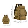 Jungle Leopard 40L Travel Rucksack Tsctical Backpack Army Molle Outdoor Sport Bag Men Camping Hiking Military (Color : S427-40L-DD) view 4