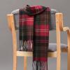 Bluelans Mens Winter Warm Cashmere Scarf Plaid Tassel Scarf for Men Soft Long Cotton Scarves Red view 2