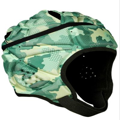 TIAXU TIAXU Rugby Helmet - Soft Padded Headgear 7v7 Flag Football Headguard Soccer Head Protection Protective Soft Helmet Football for Youth & Adult