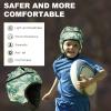 TIAXU TIAXU Rugby Helmet - Soft Padded Headgear 7v7 Flag Football Headguard Soccer Head Protection Protective Soft Helmet Football for Youth & Adult view 2