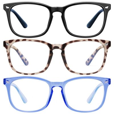 hunsquer Blue Light Glasses for Woman/Men Computer Blue Light Glasses