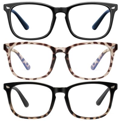 hunsquer Blue Light Glasses for Woman/Men Computer Blue Light Glasses