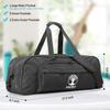 WARRIOR2 Yoga Mat Bag Carrier with 8-Pocket & Wet Pocket, Air Vent | Large Yoga Mat Holder Fits Thick Mats & Blocks | Gym Duffle Bag for Women & Men view 2
