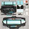 WARRIOR2 Yoga Mat Bag Carrier with 8-Pocket & Wet Pocket, Air Vent | Large Yoga Mat Holder Fits Thick Mats & Blocks | Gym Duffle Bag for Women & Men view 3