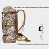 Hiking Mountaineering Backpack, Emergency Backpack, Large Capacity Travel Backpack, Camping Equipment, Camouflage Waterproof Camping Backpack,C-80L/18 (Color : D, Size : 80L) view 3