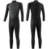 3MM Diving Suit Jellyfish Clothing Male One-piece Warmth Thickening Four Seasons Snorkeling Sunscreen Clothing Adult Equipment Long-sleeved Swimsuit Surfing Clothing/446 (Color : Preto, Size : S) view 1