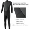 3MM Diving Suit Jellyfish Clothing Male One-piece Warmth Thickening Four Seasons Snorkeling Sunscreen Clothing Adult Equipment Long-sleeved Swimsuit Surfing Clothing/446 (Color : Preto, Size : S) view 3