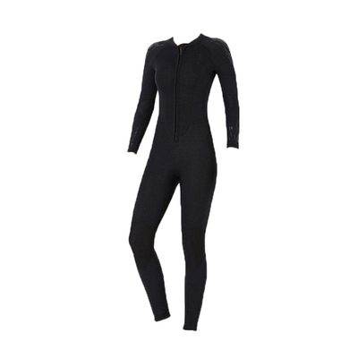 Wetsuit 3 Mm - All-in-one Wetsuit Premium Neoprene High Stretch For Men And Women/442 (Color : Woman black, Size : XL)