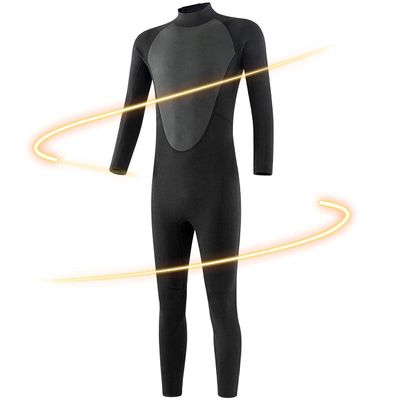 3mm All-in-one Diving Suit, High-stretch, Unisex, Diving, Surfing, Snorkeling, Paddle Surfing, Kayaking And Other Water Sports Outdoor Activities Swimsuit/445 (Color : Preto, Size : S)