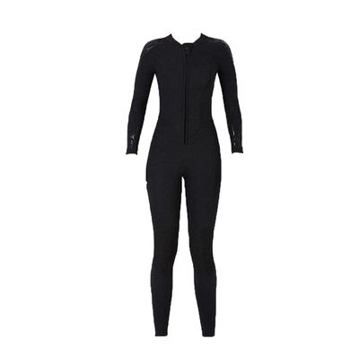 Men's Wetsuit 3mm Warm Long-sleeved Neoprene Wetsuit Full Length Ladies Wetsuit/441 (Color : Woman black, Size : XXL)