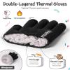 Kids Winter Gloves for Boys Girls Children Toddler Thermal Wool Knit Gloves with Insulated Fleece Lining Keep Hand Warm Gift view 3