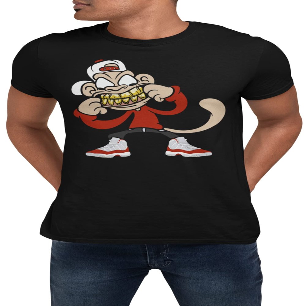 - 11 Cherry Red Men's T Shirt to Match -s, Tshirts to Match - 11s