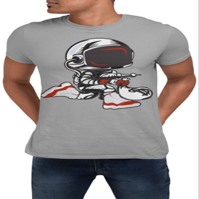 - 11 Cherry Red Men's T Shirt to Match -s, Tshirts to Match - 11s