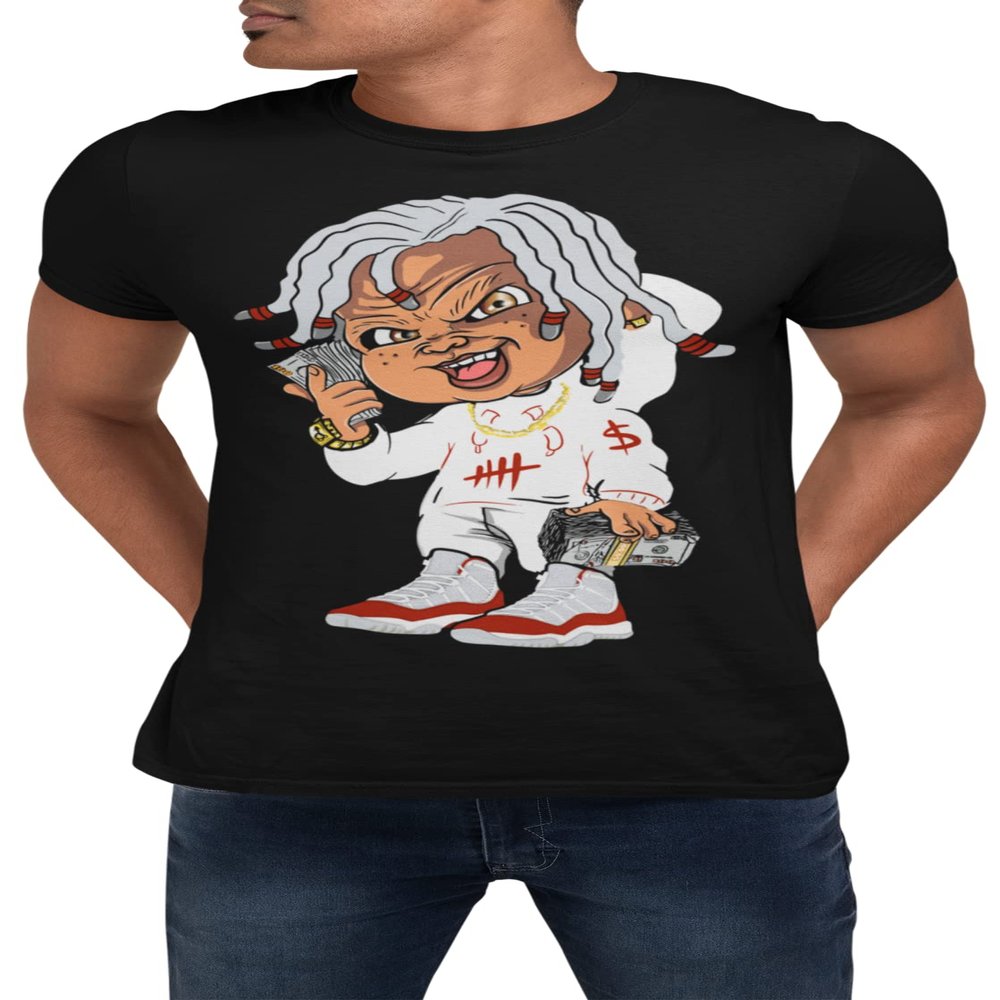- 11 Cherry Red Men's T Shirt to Match -s, Tshirts to Match - 11s