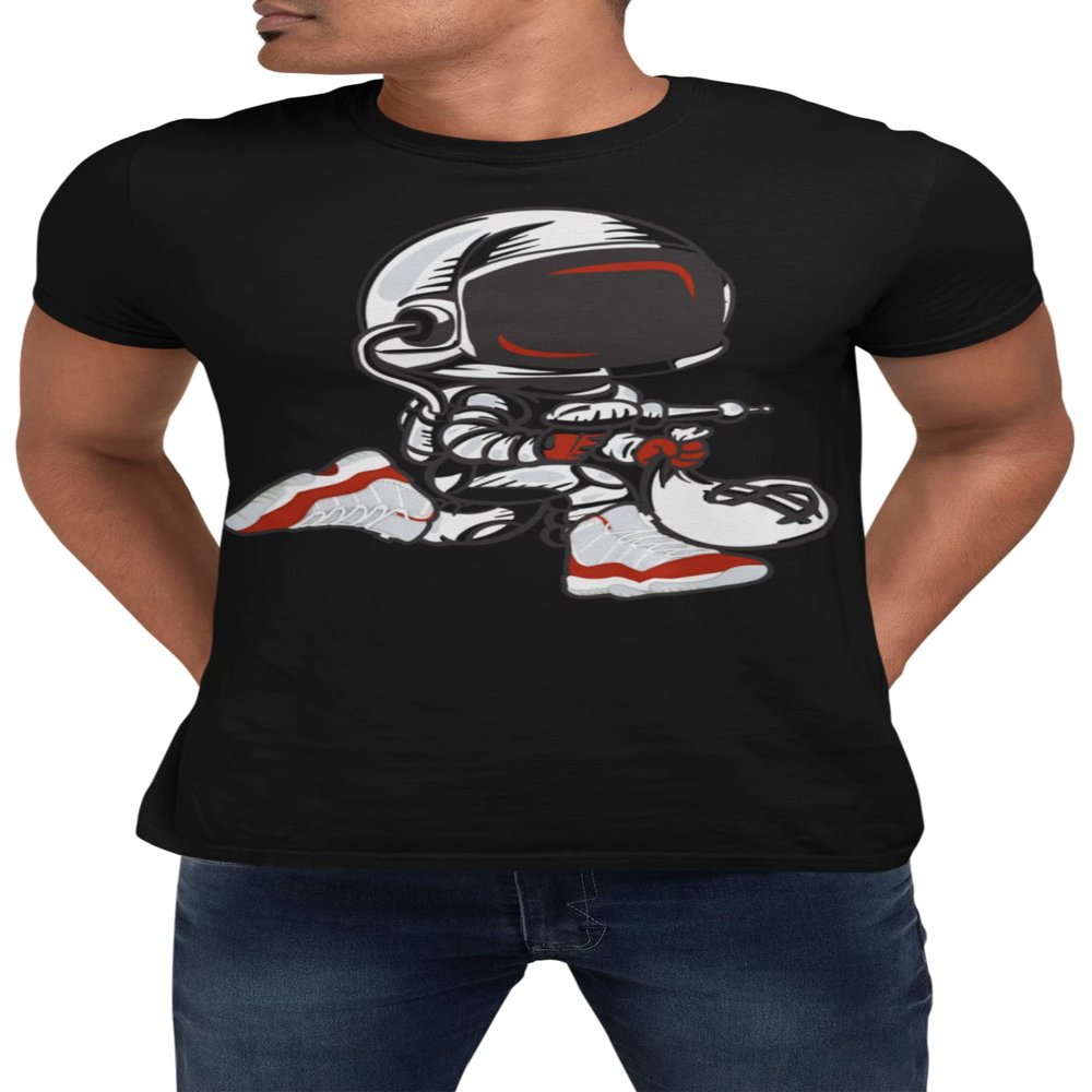 - 11 Cherry Red Men's T Shirt to Match -s, Tshirts to Match - 11s