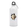 VEHFA Volleyball Sports Water Bottles Personalized Volleyball Crack in The Wall Aluminum Water Bottle with Carabiner Clip & Sport Top, 20 OZ view 1