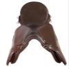 SHOWMEN CRAFT Brown Leather Beginner English Horse Saddle TACK Set Bridle REINS Girth Stirrups Irons view 2