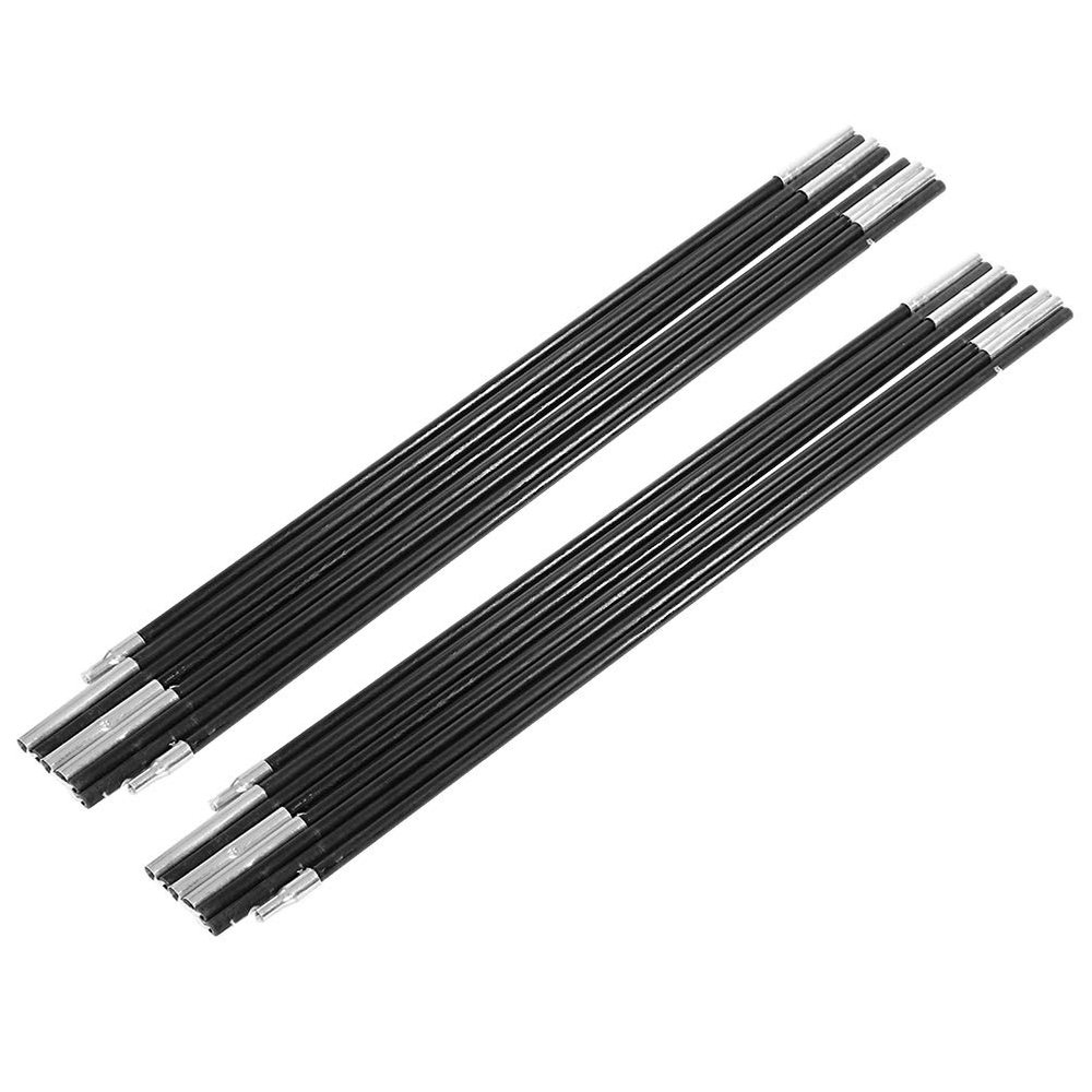 Restokki Replacement Tent Poles, 6 Person Tent Poles, 4.48M Fiberglass Bars Outdoor Support Rods Awning Frames Kit