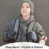 Kids Winter Gloves for Boys Girls Children Toddler Thermal Wool Knit Gloves with Insulated Fleece Lining Keep Hand Warm Gift view 2