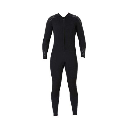 Men's Wetsuit 3mm Warm Long-sleeved Neoprene Wetsuit Full Length Ladies Wetsuit/441 (Color : Man black, Size : 3XL)
