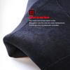 Men's Wetsuit 3mm Warm Long-sleeved Neoprene Wetsuit Full Length Ladies Wetsuit/441 (Color : Man black, Size : S) view 4