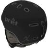 PRET Lyric Ski & Snowboard Helmet | MIPS Protection | Ultra-Lightweight ACT Construction | X2 Black | Medium view 2