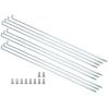 AUHX Mountain Bike Spokes, High Strength Bicycle Tricycle Accessories Convenient Installation Bike Spokes for Mountain and Road Bikes for MTB Wheel Spokes(190MM) view 4