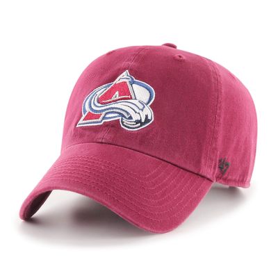 47 NHL Unisex-Adult Clean Up Adjustable Hat Cap One Size Fits All (Colorado Avalanche Maroon)
