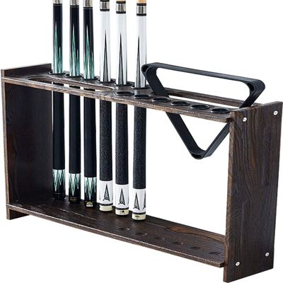 SLLSHG Pool Cue Rack -Billiard Corner Stand,Billiard Stick Stand,White -Beautiful and Durable,Holds 12 Cues,for Professional Billiards Room,Billiard Stick Stand