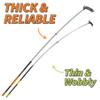 Telescoping Boat Hook Pole for Docking // 5-12 ft Extension Push Pole for Boating // Aluminium Dock Pole with Hook // Multi-Purpose Telescopic Pole: Non-Slip, Durable, Floating, Lightweight & Sturdy view 2